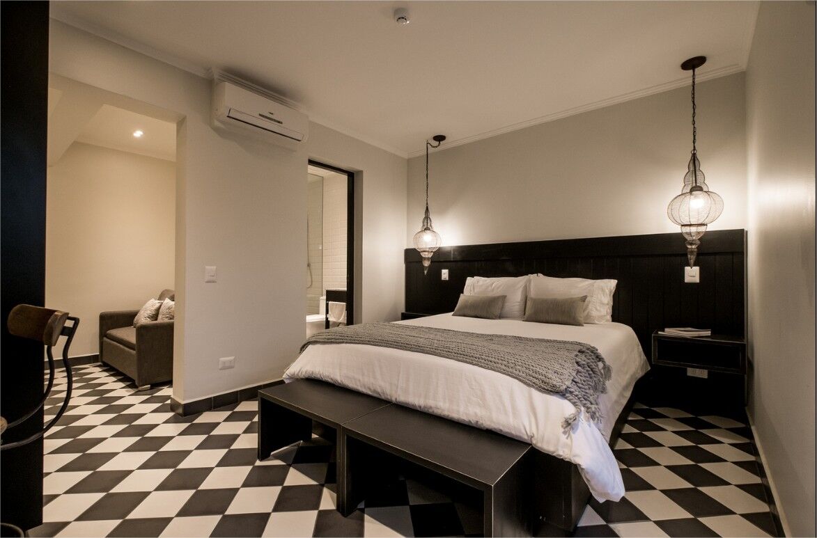 Apart Hotel B Santiago del Cile Esterno foto