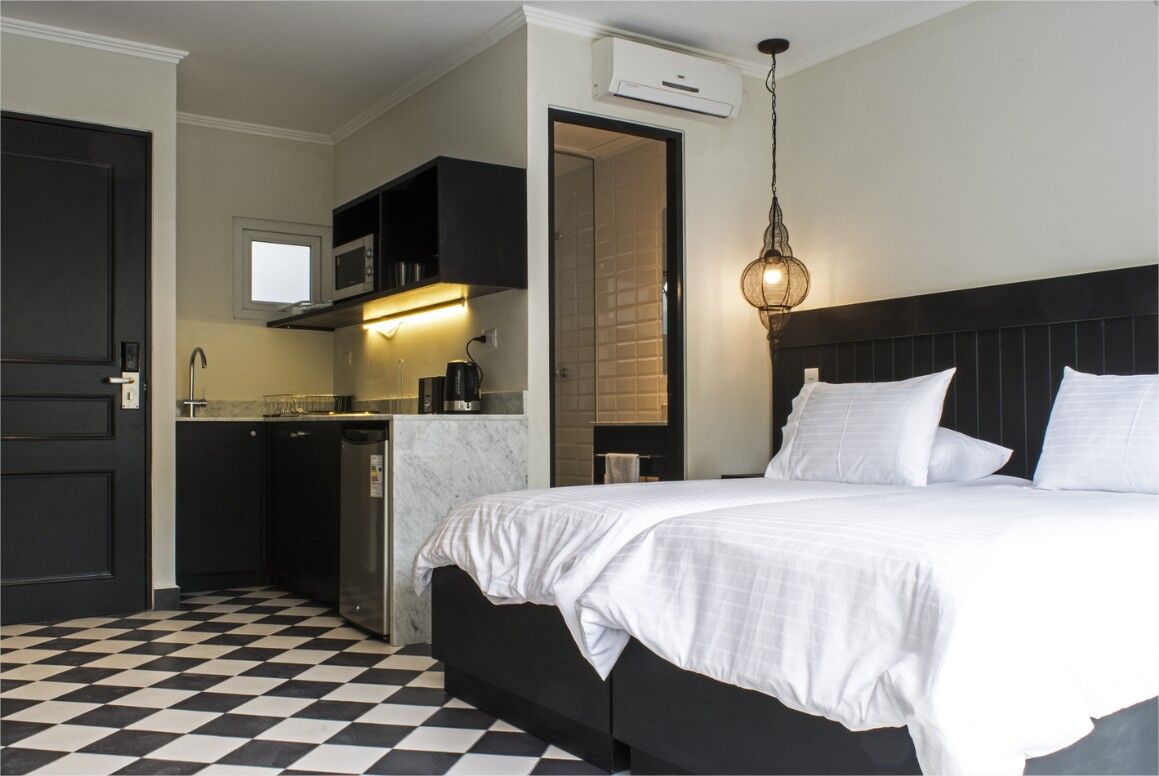 Apart Hotel B Santiago del Cile Esterno foto